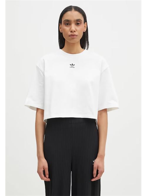 ess crop tee ADIDAS ORIGINAL | JJ3385WHITE